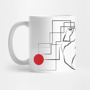 Heart in Japan Mug